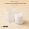 Ly Thủy Tinh Làm Nến Thơm 7oz