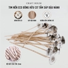 Tim Nến Eco Bông Hữu Cơ Tẩm Sáp Đậu Nành 25-35Ply Dài 8-15cm