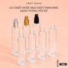 Chai Lọ Chiết Nước Hoa Thủy Tinh Vuông 10ml