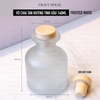 Vỏ Chai Tán Hương Tinh Dầu Kèm Nút Chặn 140ml - M01 Frosted White