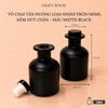Vỏ Chai Tán Hương Tinh Dầu Kèm Nút Chặn 140ml - M01 Black Matte