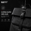 Balo Laptop Nam 16 Inch BAMOZO ROAM Da PU Chống Nước_ĐEN