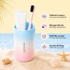 Cốc Đựng Bàn Chải Bamozo - Xanh Hồng - CO001K00XH
