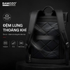 Balo Laptop Nam 16 Inch BAMOZO ROAM Da PU Chống Nước_ĐEN
