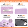 Vali Bamozo RAVO Nhựa PP Siêu Nhẹ - Siêu Bền Size 20/24/28 - TÍM