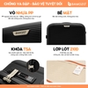 Vali KIRO Bamozo_Nhựa PP_Size 20/24/28_ĐEN