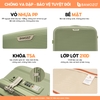 Vali KIRO Bamozo_Nhựa PP_Size 20/24/28_XANH OLIVE