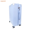 Vali 9066 Lite Bamozo_Khóa Kéo_Nhựa PC__XANH DƯƠNG