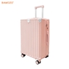 Vali 9066 Lite Bamozo_Khóa Kéo_Nhựa PC_XANH MINT