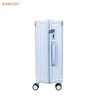 Vali 9066 Lite Bamozo_Khóa Kéo_Nhựa PC__XANH DƯƠNG