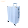 Vali 9066 Lite Bamozo_Khóa Kéo_Nhựa PC__XANH DƯƠNG