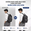 Balo thời trang Mora da PU cao cấp, chống nước BL08