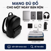 Balo thời trang Mora da PU cao cấp, chống nước BL08