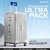 Vali Bamozo Khung Nhôm ULTRAPACK Size 22/24/28 Cao Cấp Tăng Sức Chứa Hành Lý