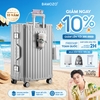 Vali Khung Nhôm Bamozo 9066C Cao Cấp Size 20/24/28
