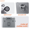 Vali Xplus - Nhựa PC - ĐEN