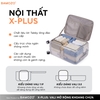 Vali Xplus - Nhựa PC - BẠC