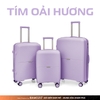 Vali Ravo nhựa PP siêu bền màu Tím Oải Hương