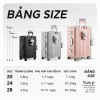 Vali Bamozo Khung Nhôm 9066C Cao Cấp