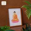 Tranh vẽ tay Phật Thích Ca