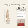 Tượng Quan Âm mini 12cm