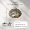 Lư trầm hoa sen xanh lá