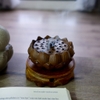 Lư trầm hoa sen nâu