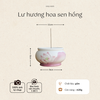 Lư hương hoa sen hồng