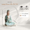 Tượng Quan Âm cầm dương liễu