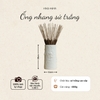 Ống nhang sứ trắng