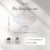 Đĩa bồng hoa sen