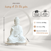 Tượng A Di Đà gốm 30cm