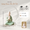 Tượng Quan Âm ngồi 14cm