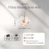 Cắm nhang hoa sen hồng