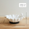 Đĩa bồng sứ 25cm