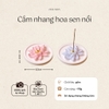 Cắm nhang hoa sen nổi