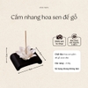 Cắm nhang đế gỗ