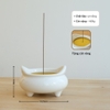 Lư hương sứ 13cm
