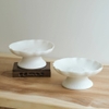 Đĩa bồng sứ mờ 21cm