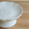 Đĩa bồng sứ mờ 21cm