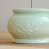 Lư hương xanh ngọc 12cm