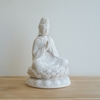 Tượng Quan Âm ngự đài sen 35cm