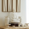 Lọ hoa sen sứ 28cm