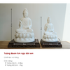 Tượng Quan Âm sứ trắng