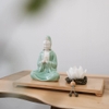 Tượng Quan Âm ngồi 14cm
