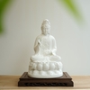 Tượng Quan Âm sứ trắng