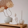 Tượng Thích Ca gốm 11cm