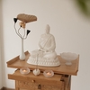 Tượng Thích Ca gốm 36cm