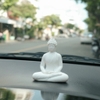 Tượng Thích Ca gốm 11cm