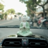 Tượng Quan Âm ngồi 14cm